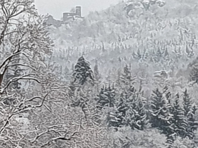 Winter in der Villa Belveder