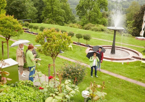 Tag des offenen Gartens 2016 in der Villa Belveder Baden-Baden