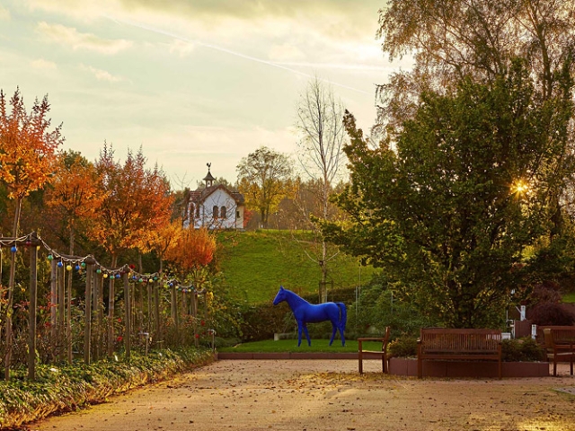Herbst in der Villa Belveder
