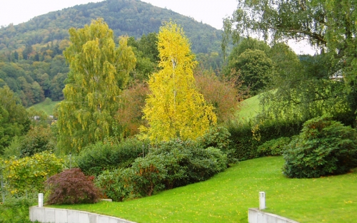 Herbst in der Villa Belveder
